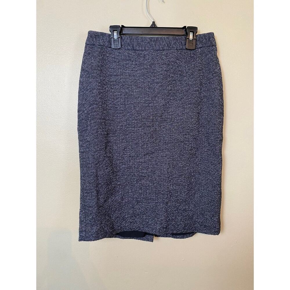 Ann Taylor Pencil Skirt Size 4 Dark Gray